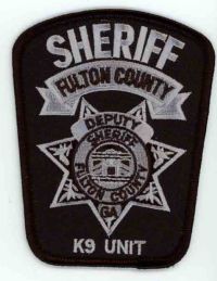 GEORGIA,A,FULTON COUNTY SHERIFF K-9 SUBDUED 1